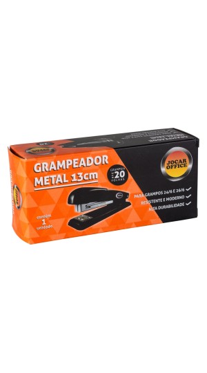 GRAMPEADOR METAL 13CM 20 FLS JOCAR 93014