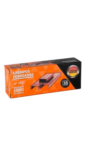 GRAMPO COBREADO 26/6 CX/5000 JOCAR