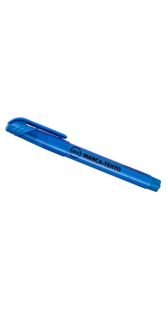 CANETA MARCA TEXTO AZUL LEO&LEO
