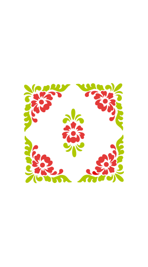 STENCIL 130X130MM 30001 - 1150 BORDA