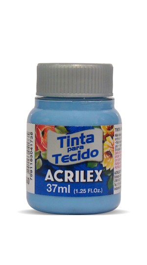 TINTA TECIDO AZUL CARIBE 560 ACRILEX