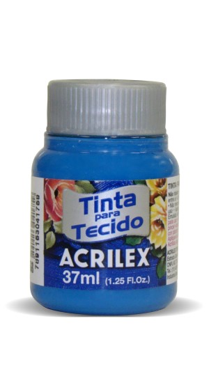 TINTA TECIDO AZUL CERULEO 568 ACRILEX