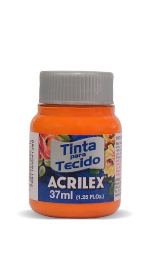 TINTA TECIDO LARANJA 517 ACRILEX