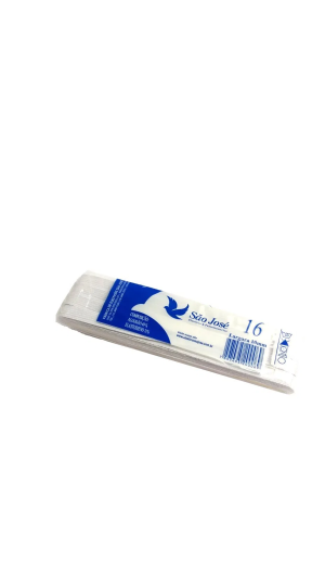 ELÁSTICO BRANCO SÃO JOSÉ Nº16 PEÇA C/10M.