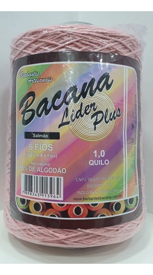 BARBANTE LIDER PLUS SALMÃO 6 FIOS 1,0KG.