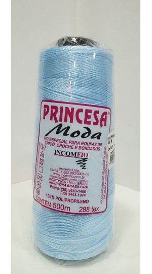 LINHA PRINCESA MODA 17 AZUL BEBÊ