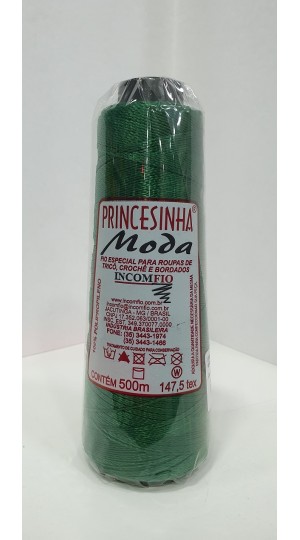 LINHA PRINCESINHA MODA 14 VERDE BANDEIRA