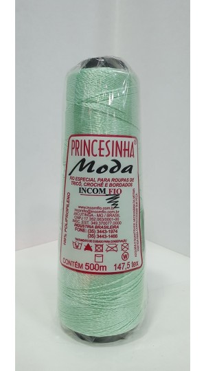 LINHA PRINCESINHA MODA 15 VERDE ÁGUA