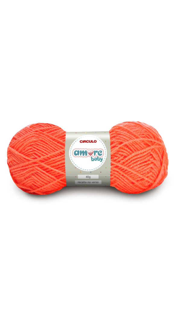 LÃ AMORE BABY 40G. LARANJA 3417