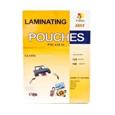 POUCHES PARA PLASTIFICAÇÃO 220X307X005MM A4 CX C/100