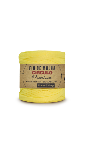FIO DE MALHA CIRCULO PREMIUM - COR 1289 CANÁRIO