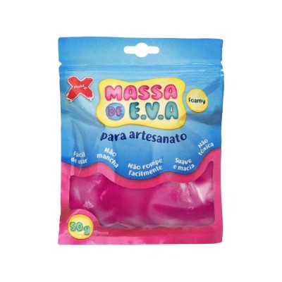 MASSA DE EVA 50G. PINK MAKE MAIS