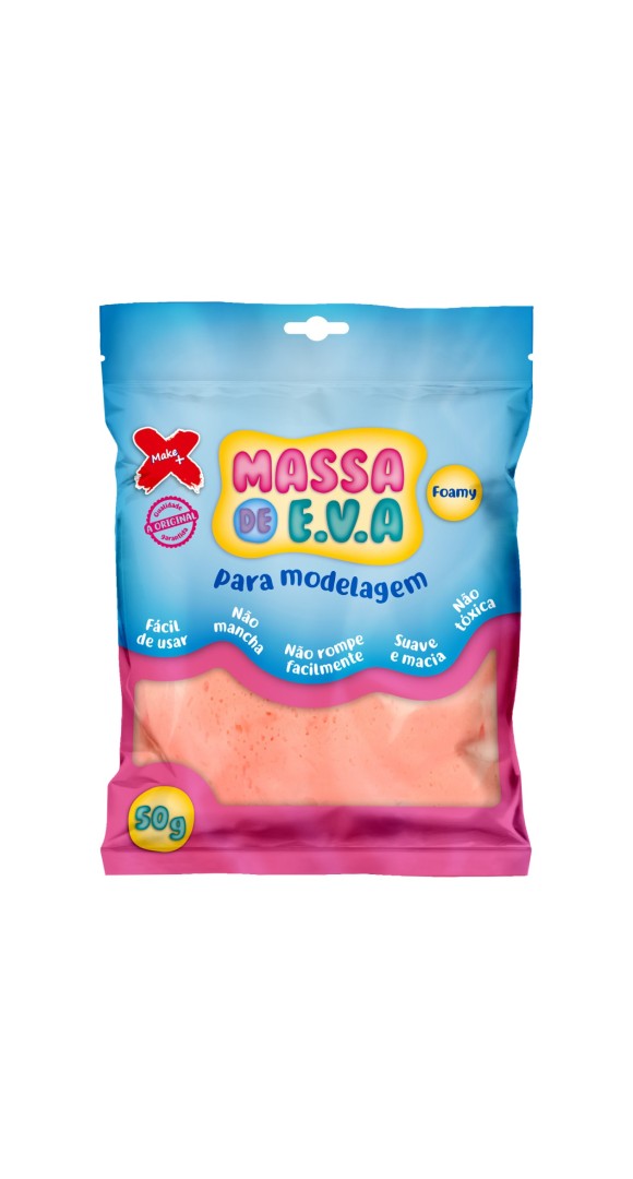 MASSA DE EVA 50G. SALMÃO MAKE MAIS