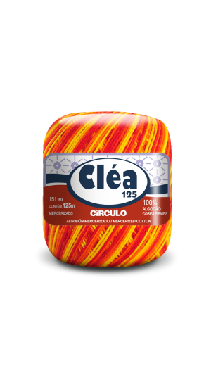 LINHA CLÉA 125M. MULTICOLOR HIBÍSCO AMARELO 9165