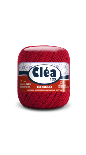 LINHA CLÉA 125M. VERMELHO CIRCULO 3402