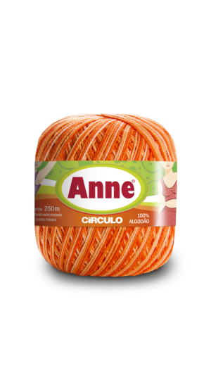 LINHA ANNE 250M. MULTICOLOR ABOBORA 9059